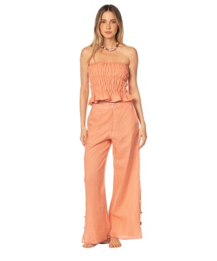 Crop Top Naranja Baazar Amira