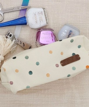 Cosmetiquera Puntos Colores Mini